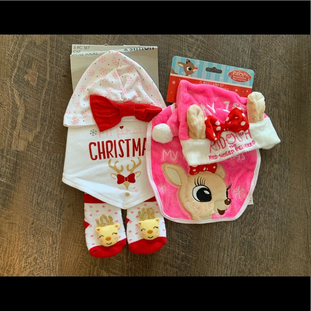 🎄NWT First Christmas Baby Bundle